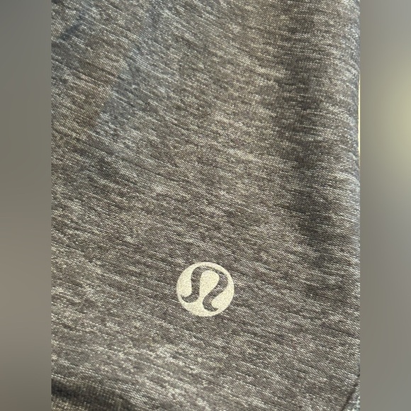 LULULEMON Pace Pusher 1/2 zip pullover top women’s 6 Heather gray pink mock neck - Picture 5 of 16